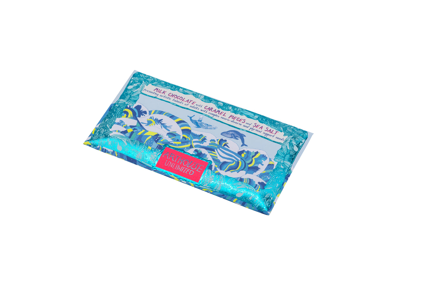 Swim with Whales Milk Chocolate with Caramel and Sea Salt