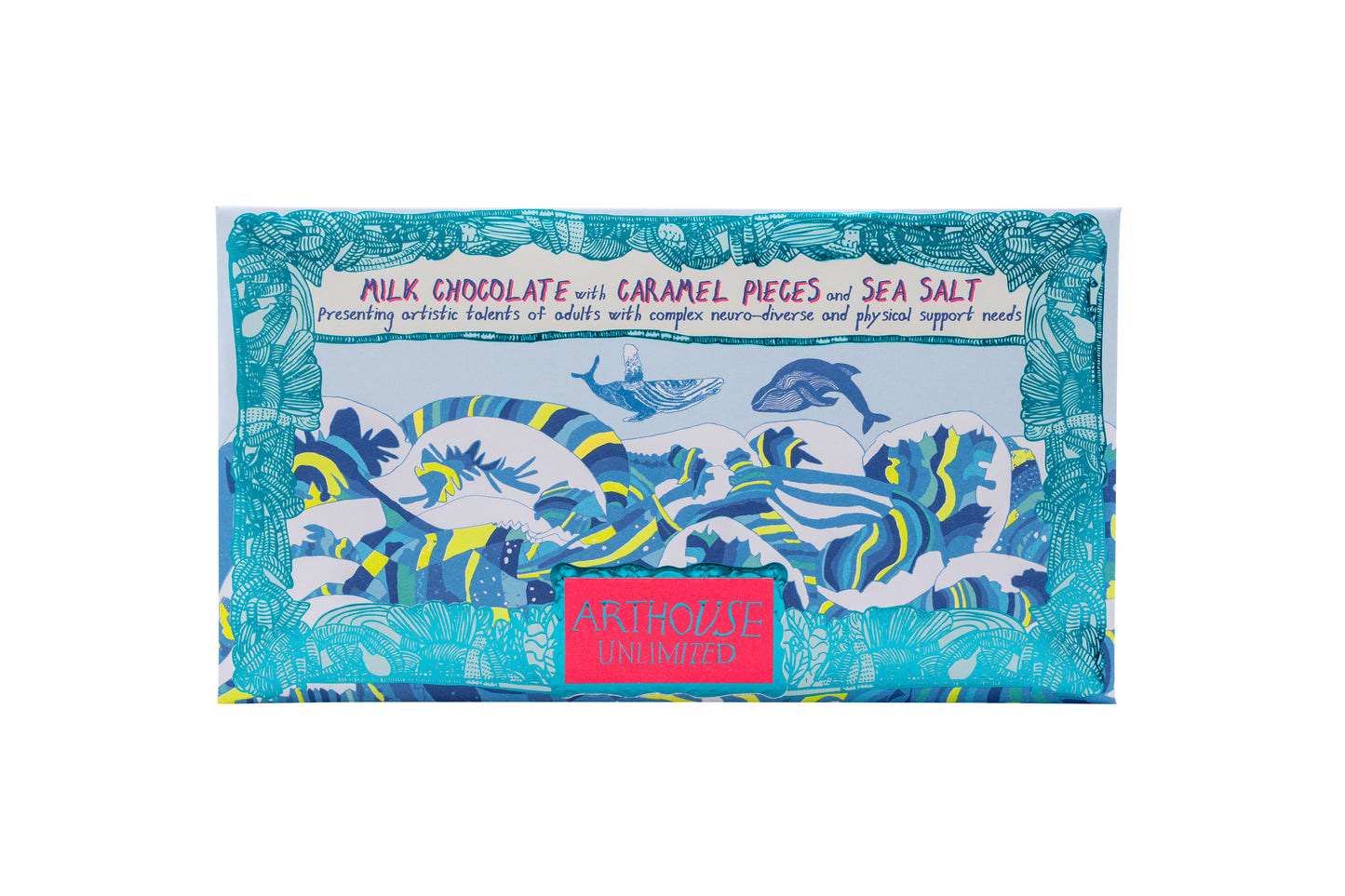 Swim with Whales Milk Chocolate with Caramel and Sea Salt