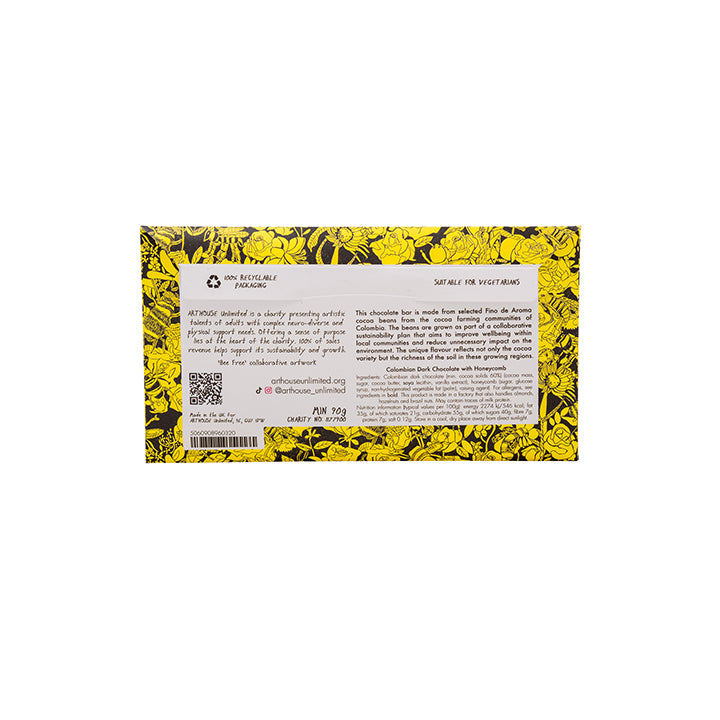 Bee Free Dark Chocolate with Honeycomb