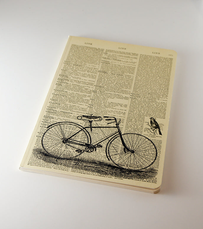 Bicycle Dictionary Art Notebook (WAN18323)