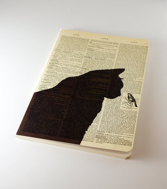 Black Cat Dictionary Art Notebook (WAN18319)