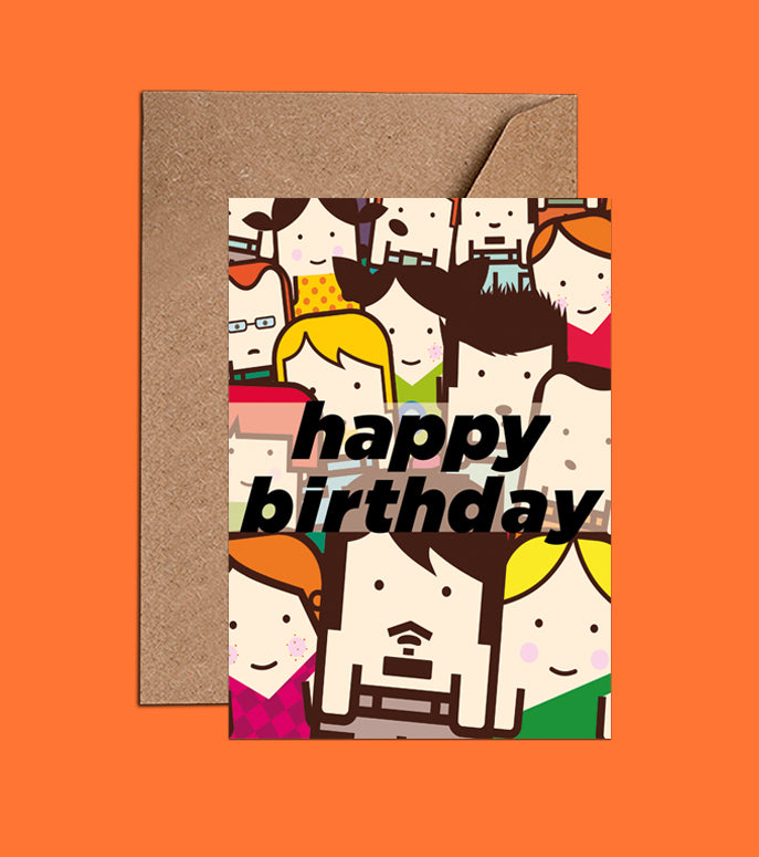 Friends birthday Card (WAC19103)