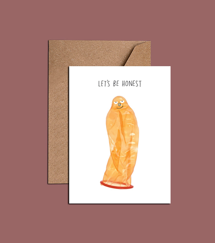 Let's Be Honest Card (WAC18765)