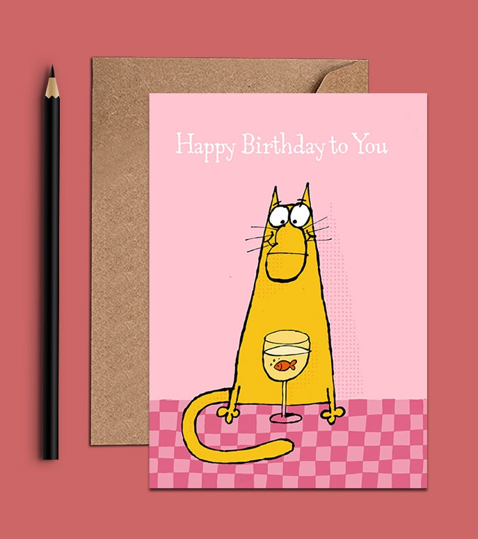 Flex The Cat Happy Birthday (WAC18778)