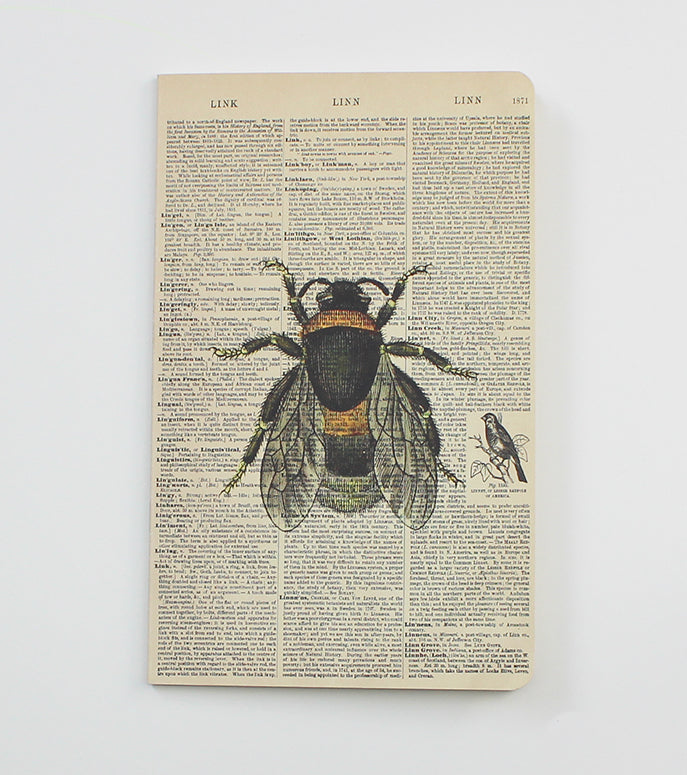 Bee Dictionary Art Notebook (WAN19403)