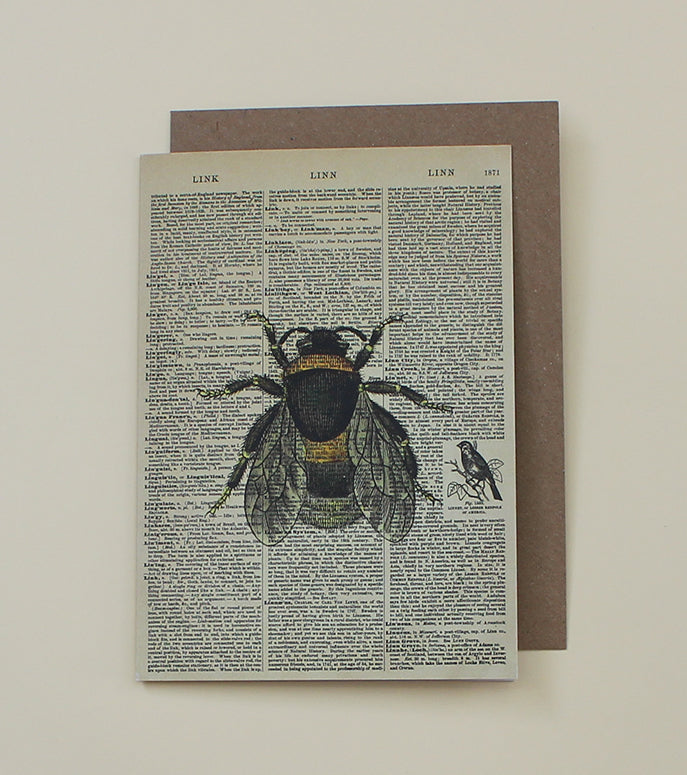 Bee Dictionary Art Card (WAC20511)