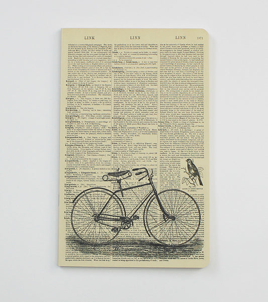 Bicycle Dictionary Art Notebook (WAN18323)