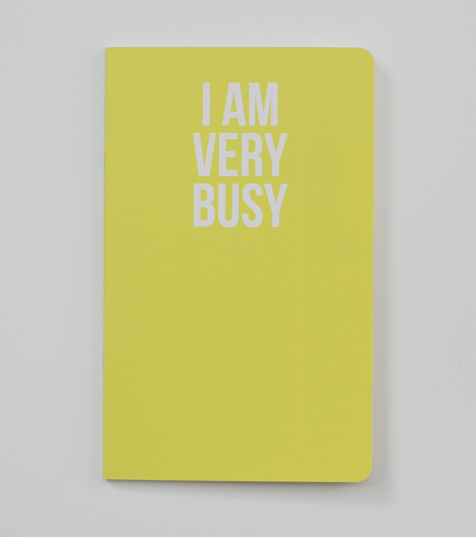 I Am Very Busy Notebook (WAN18208)