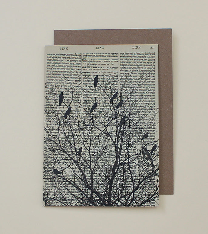 Birds On A Tree - Dictionary Art Card (WAC19508)