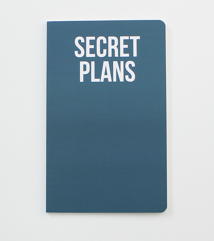 Secret Plans Notebook (WAN18215)