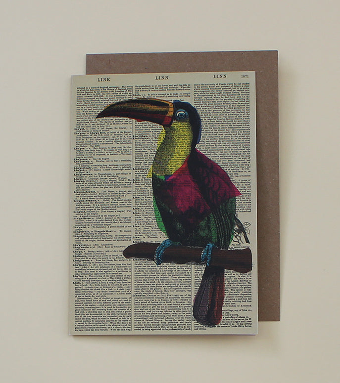 Toucan Dictionary Art Card (WAC20518)