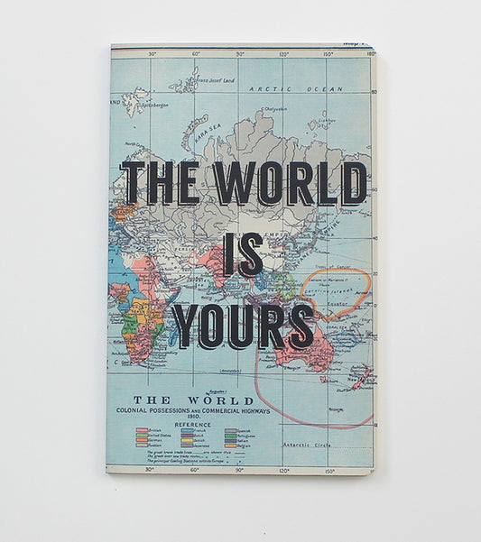 The World is Yours - Travel Wanderlust Notebook (WAN19304)
