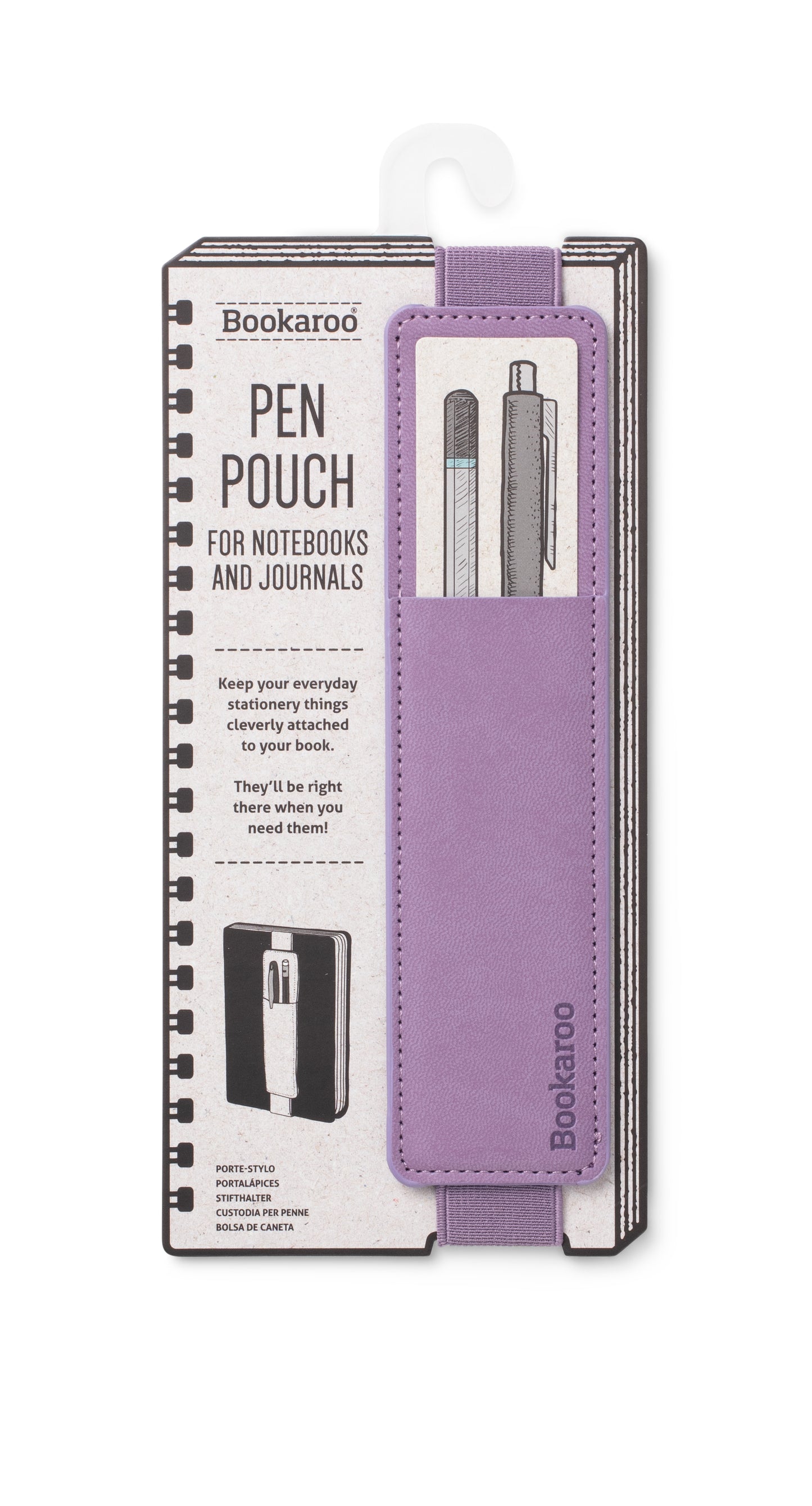 Aubergine Purple pen pouch