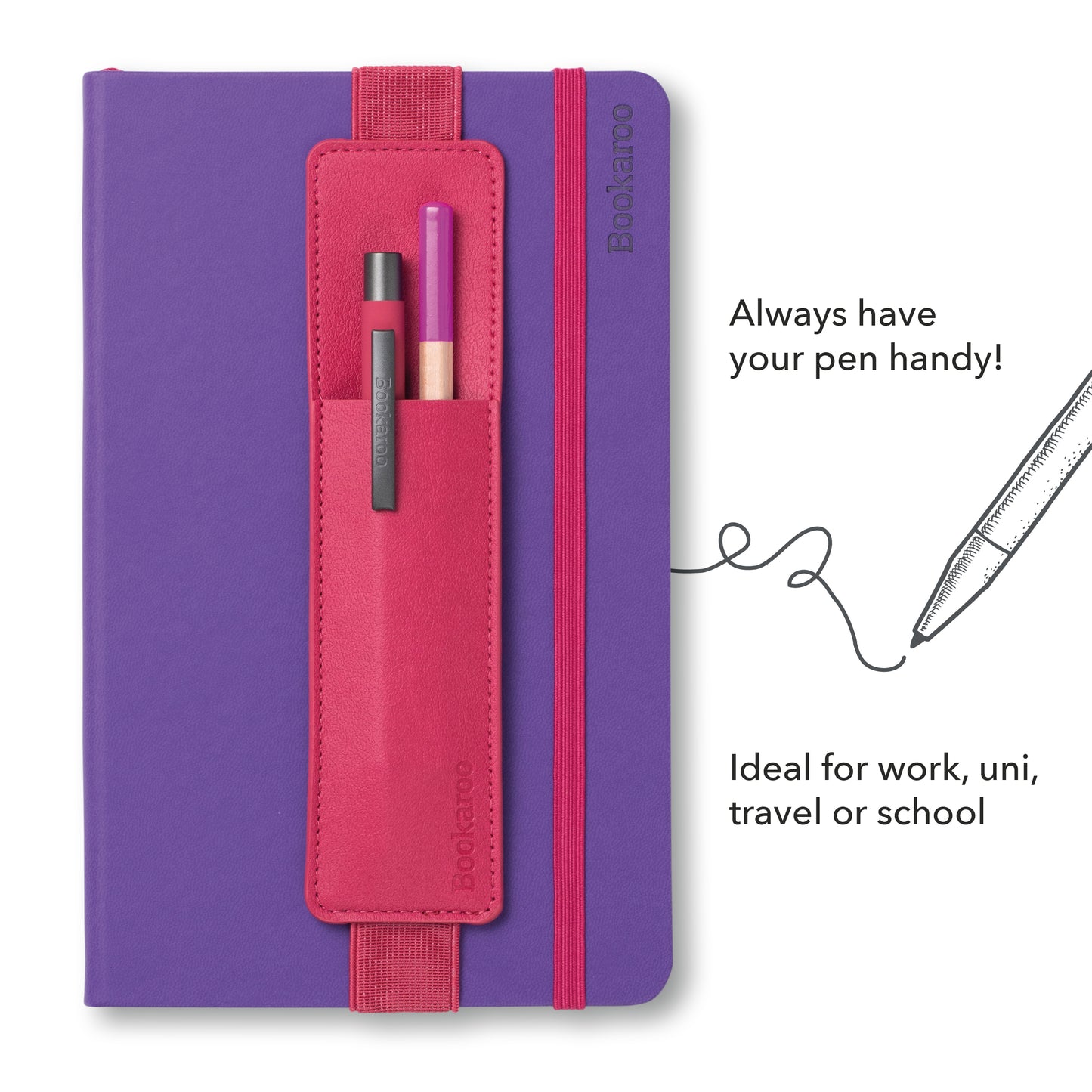 Pink Pen Pouch