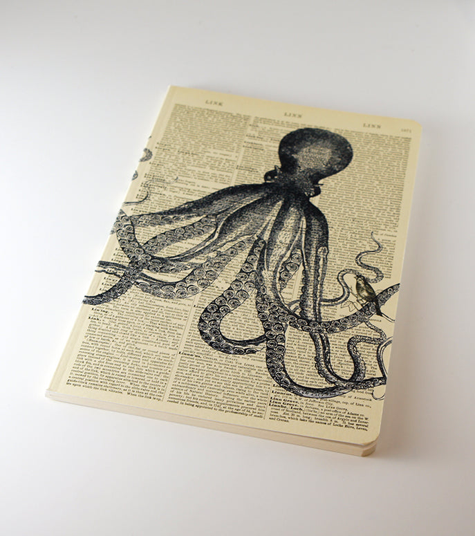 Octopus Dictionary Art Notebook (WAN18325)