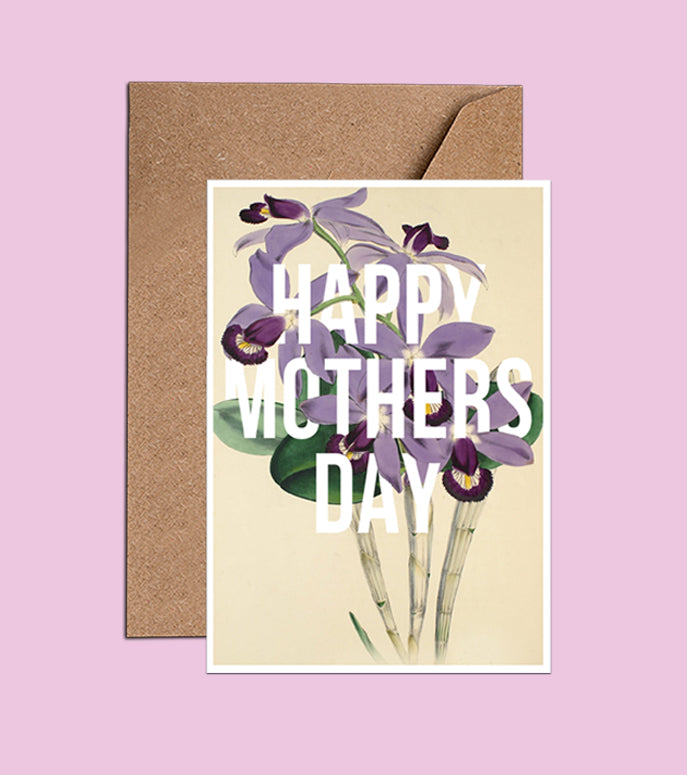 Happy Mother's Day Card  Iris  (WAC18551)