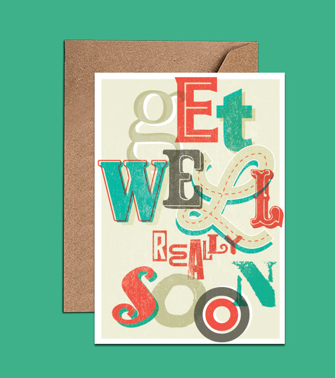 Get Well Soon  Card (WAC18518)