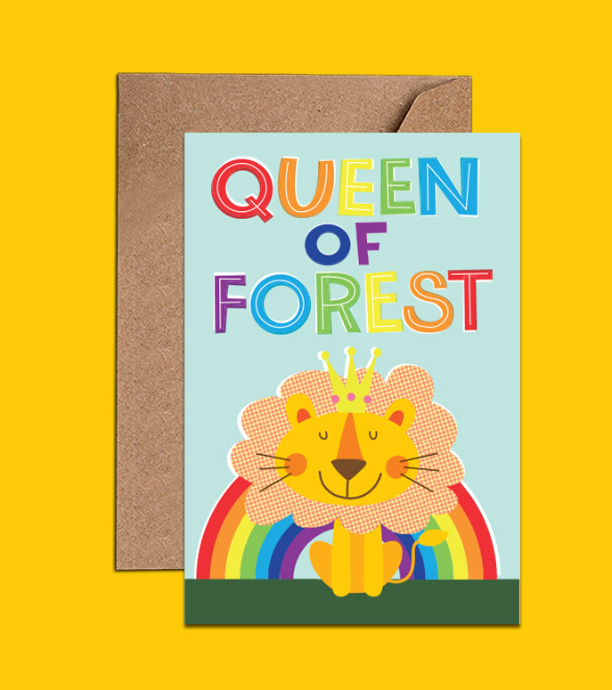 Queen Of Forest - Pride Card - Gay Love Card (WAC18561)