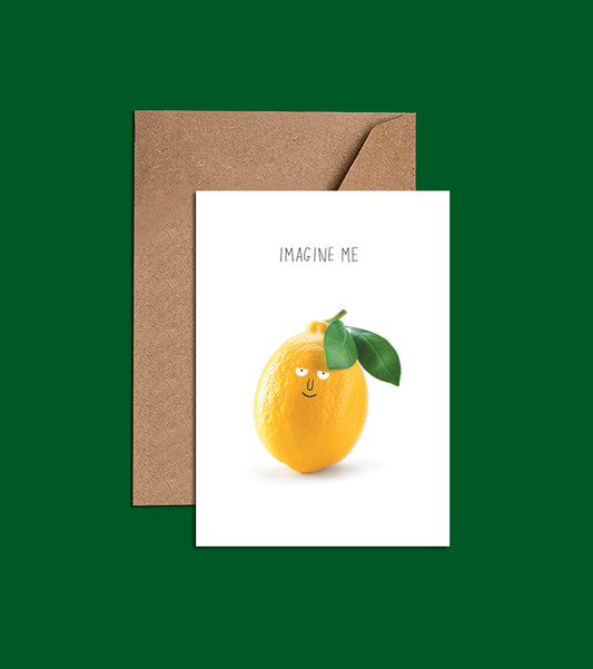 Lemon Card - "Imagine Me" (WAC18774)