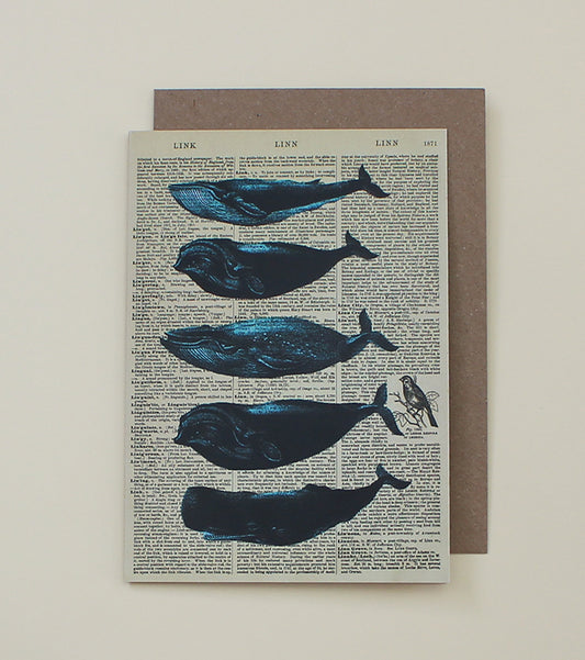 Whales Dictionary Art Card (WAC20519)