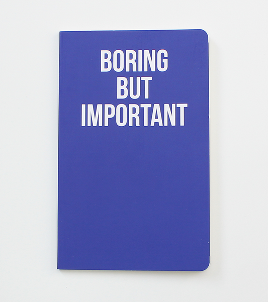 Boring But Important Notebook (WAN18202)