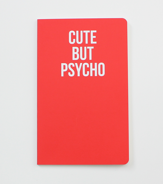 Cute But Psycho Notebook (WAN18214)
