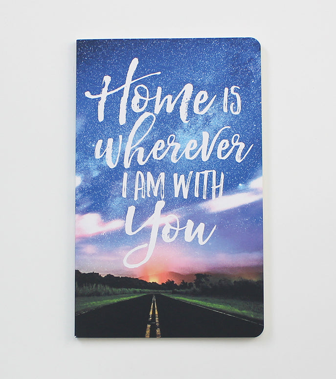 Home is Wherever I am With You - Wanderlust – dot grid bullet journalling – Notebook (WAN19305)
