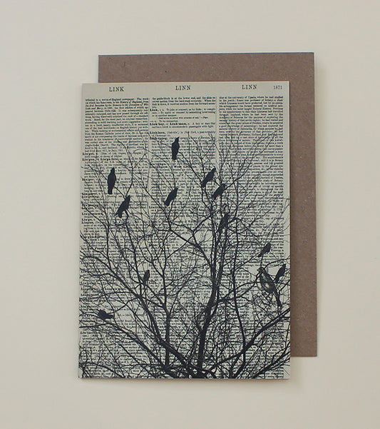 Birds On A Tree - Dictionary Art Card (WAC19508)